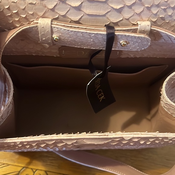 Seda Cek Python Shoulder Bag - Picture 4 of 9